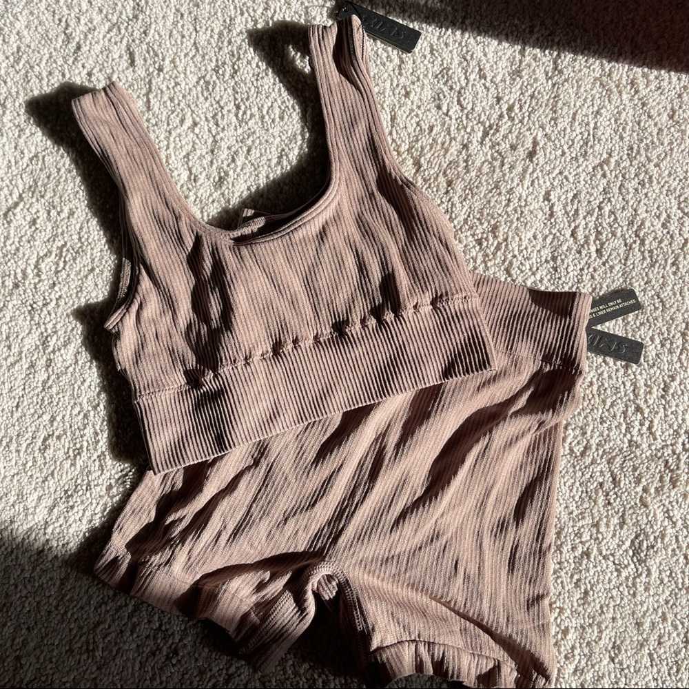 SKIMS ribbed set